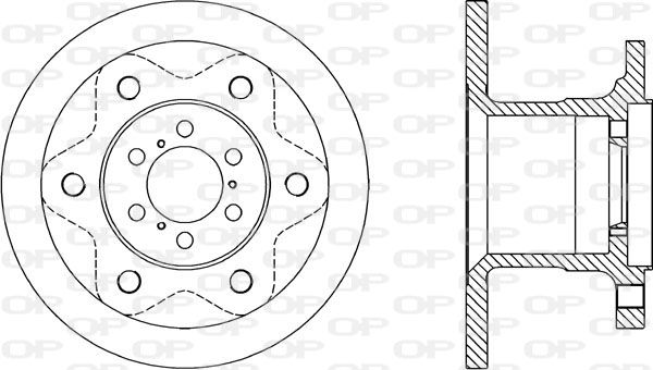 OPEN PARTS Piduriketas BDA1143.10